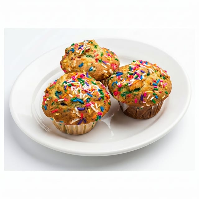 Birthday Cake Muffin.
